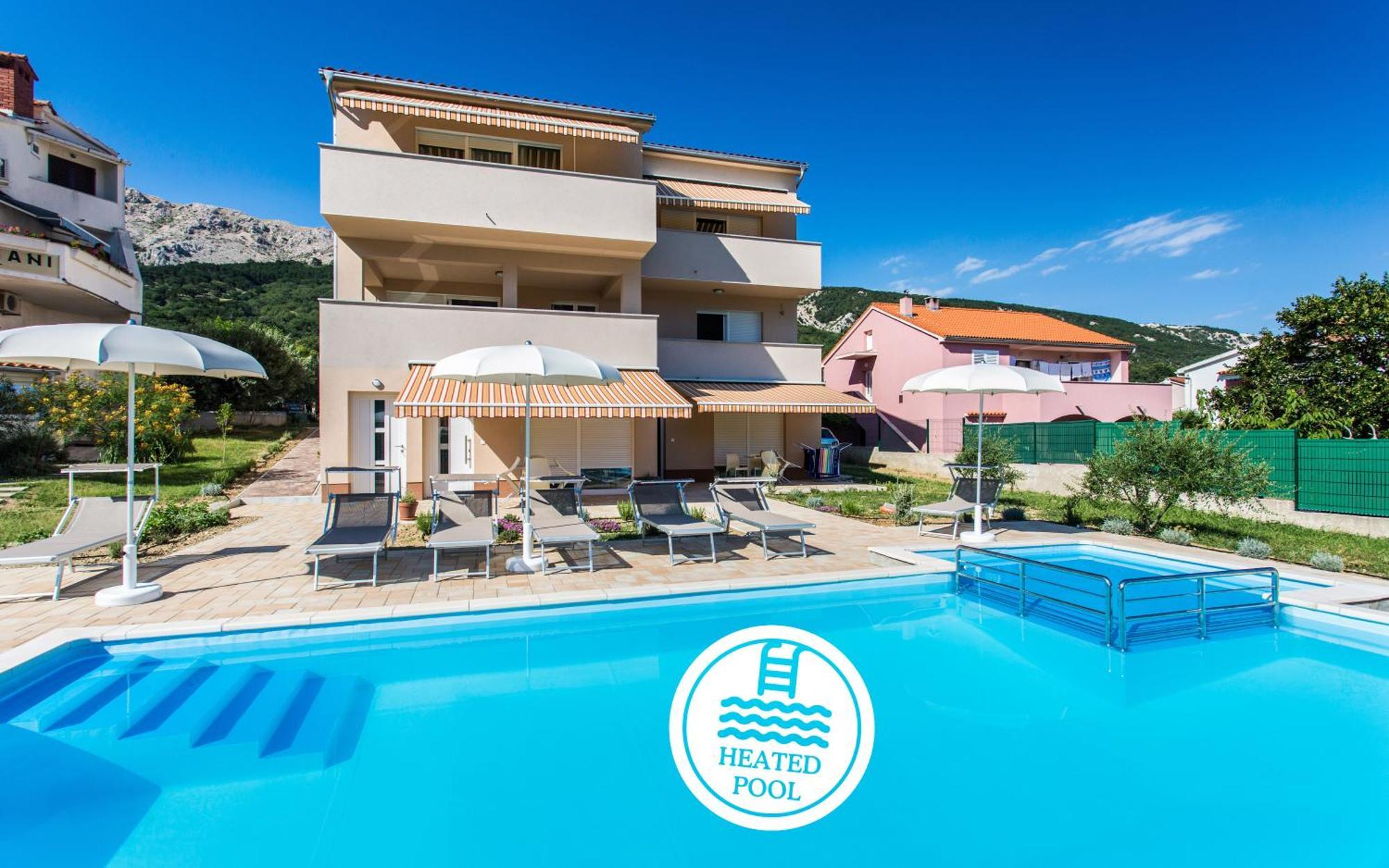 Apartments Viktorija 2 Baška Exterior foto
